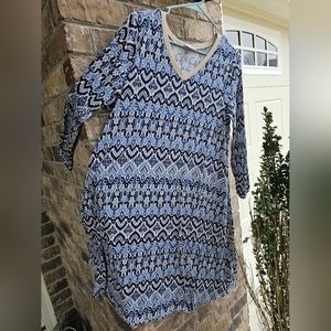 Lularoe V neck dress Size S